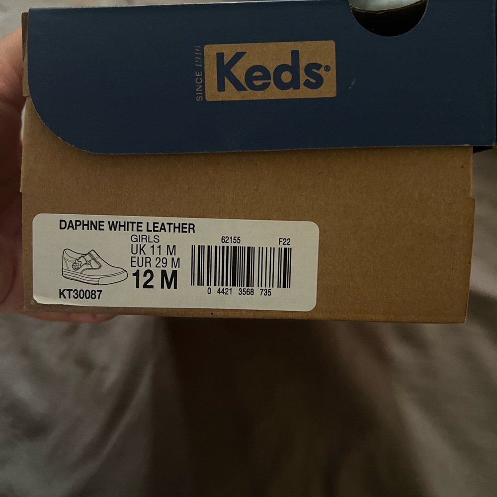 Keds Daphne White Leather Sneakers